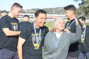 Παν. Τρουπιώτης προπονητής της Θύελλας Αμπελοκήπων:  “Αυτή η νίκη, αυτό το πρωτάθλημα ανήκει στους παίκτες και στην πρόεδρο”