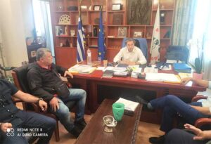 Με έμφαση στο Ενωσιακό η διοίκηση  της ΕΠΣ Ζακύνθου επισκέφτηκε τον Δήμαρχο
