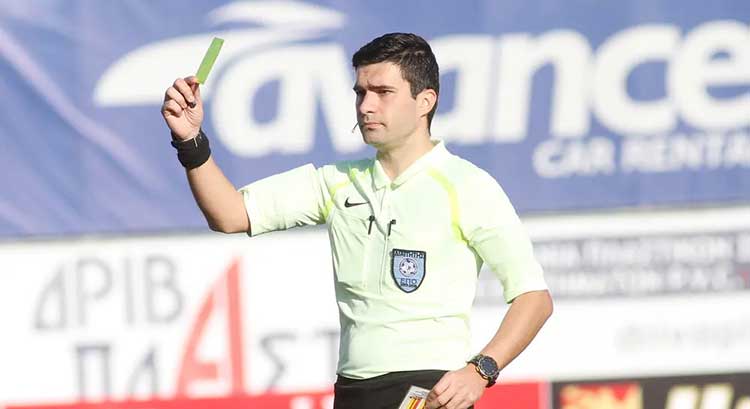 Ο Αλέξανδρος Τσαμούρης ο άρχων του αγώνα Πύργος-Ζάκυνθος-Ξυπνάει μνήμες του πρόσφατου παρελθόντος ο μεσσήνιος ρέφερι (!!!)