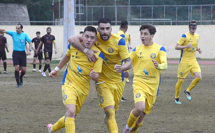 “Στράβωσε” το ματς για τη μέτρια,  αλλά, συγκινητική στο τέλος Ζάκυνθο που με 10 παίκτες πήρε έστω τον βαθμό 1-1 με Κόρινθο!