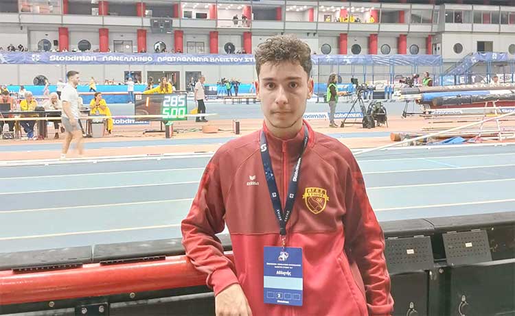 Στην εθνική ομάδα ο αθλητής στίβου της ΑΓΕΖ o Φώτης Κλάδης