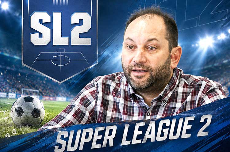 Πέτρος Μαρτζούκος: “Η Super League 2 αλλάζει επίπεδο και διεκδικεί την καταξίωση”