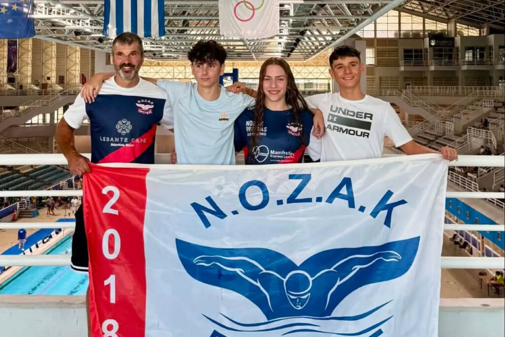 Εξαιρετική παρουσία του ΝΟΖΑΚ Πρωτέα στην τελική φάση του Πανελληνίου Πρωταθλήματος-Ατομικά ρεκόρ από τον Γιάννη Βάρτζελη!